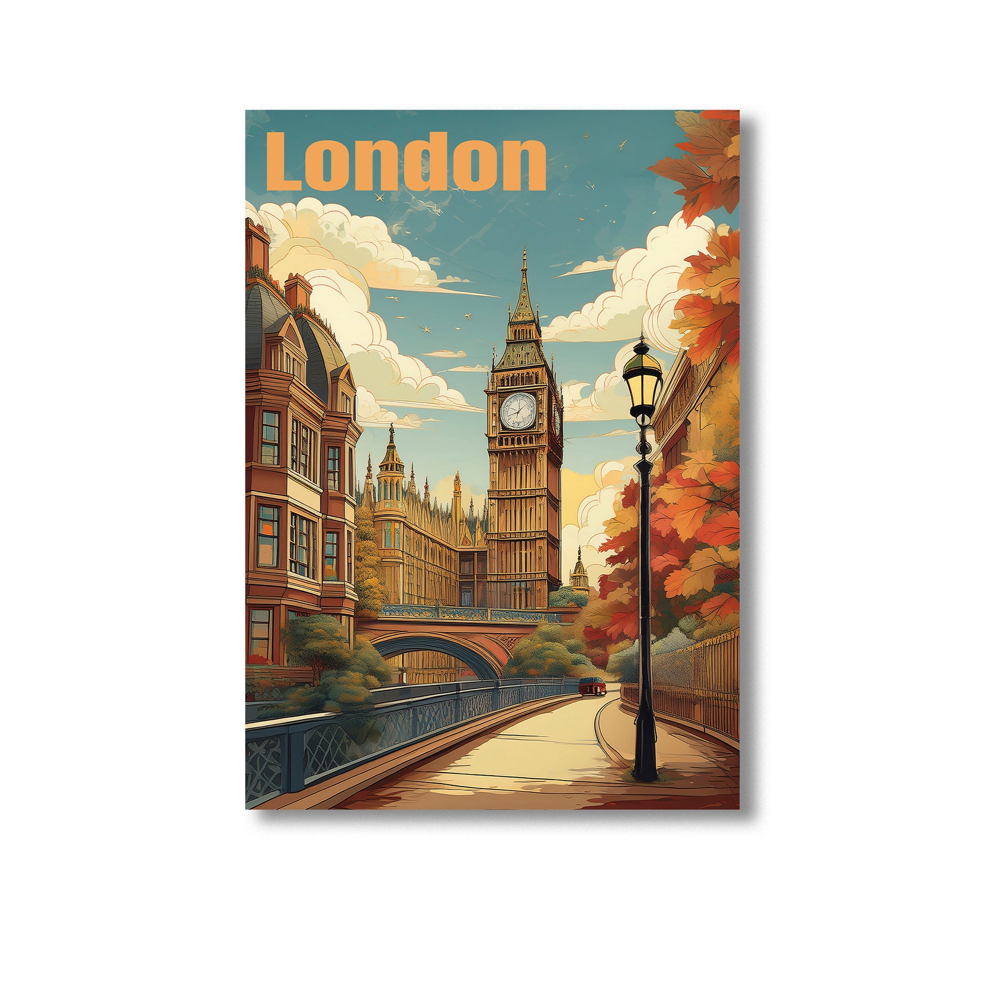 London Wall Art Print