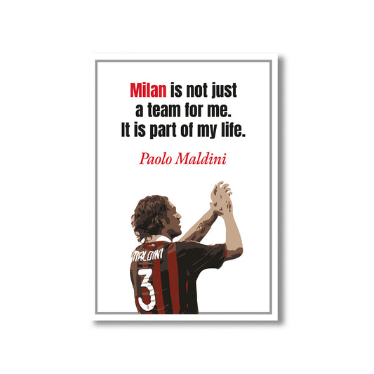 AC Milan Wall Art Print, Product