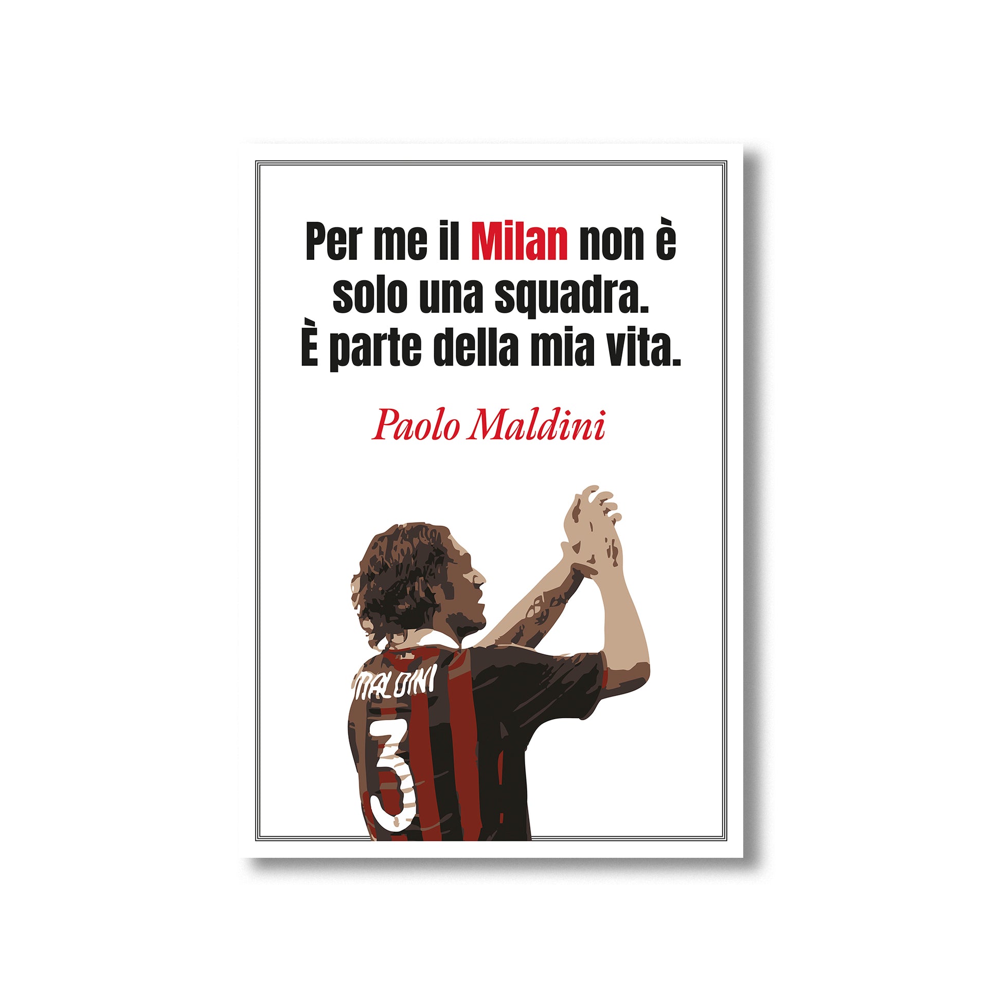 AC Milan Wall Art Print, Product