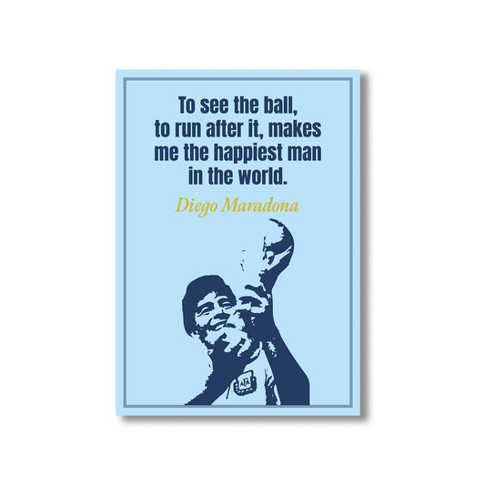Maradona Wall Art Print, Product