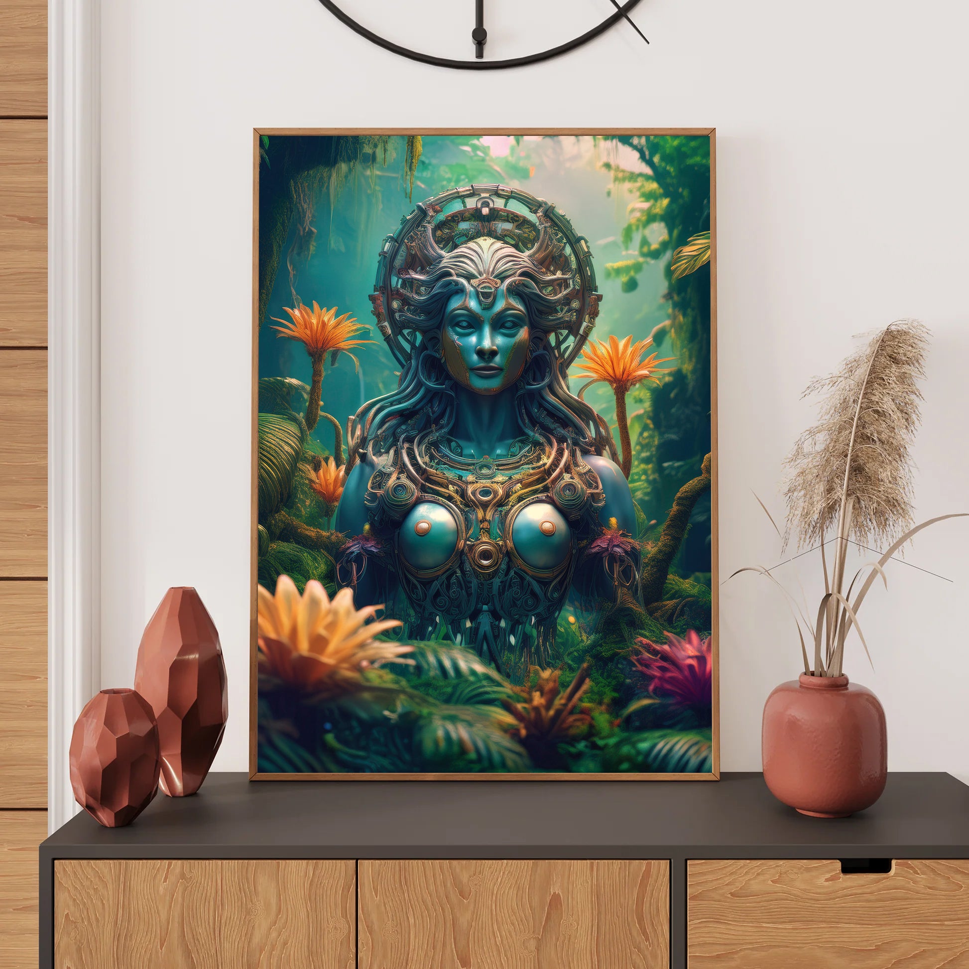 Medusa Wall Art Print, Bedroom