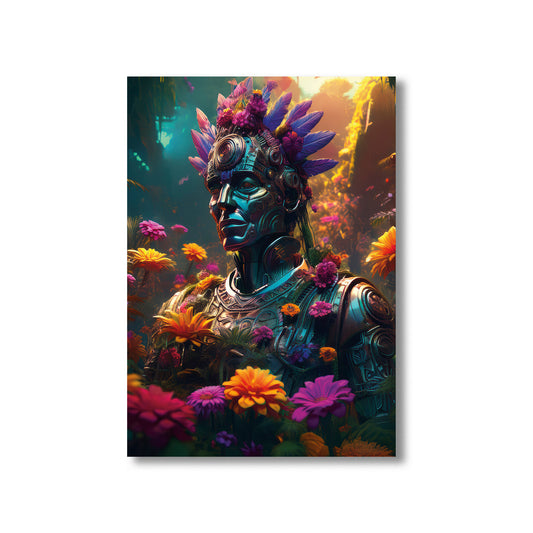 Ancient Mexican Wall Art Print, Product