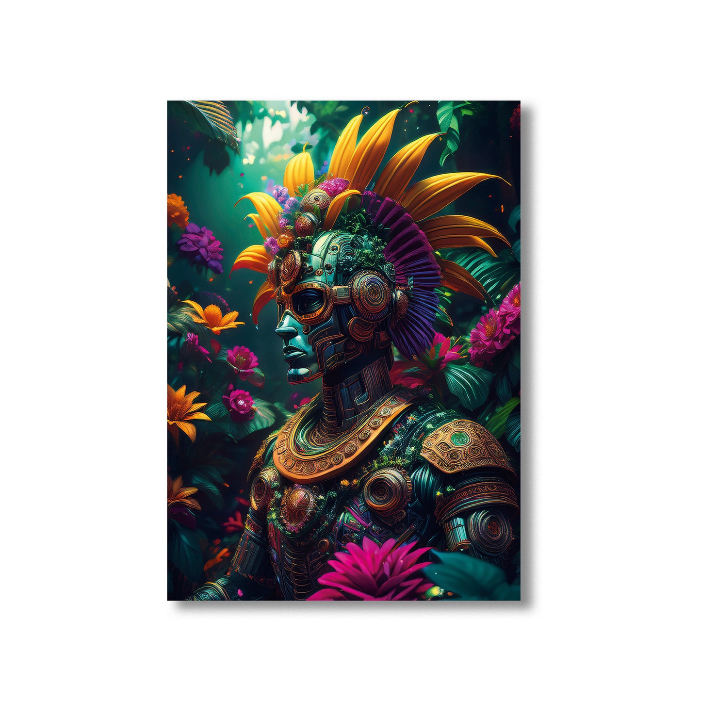  Ancient Mexican Wall Art Print, Product