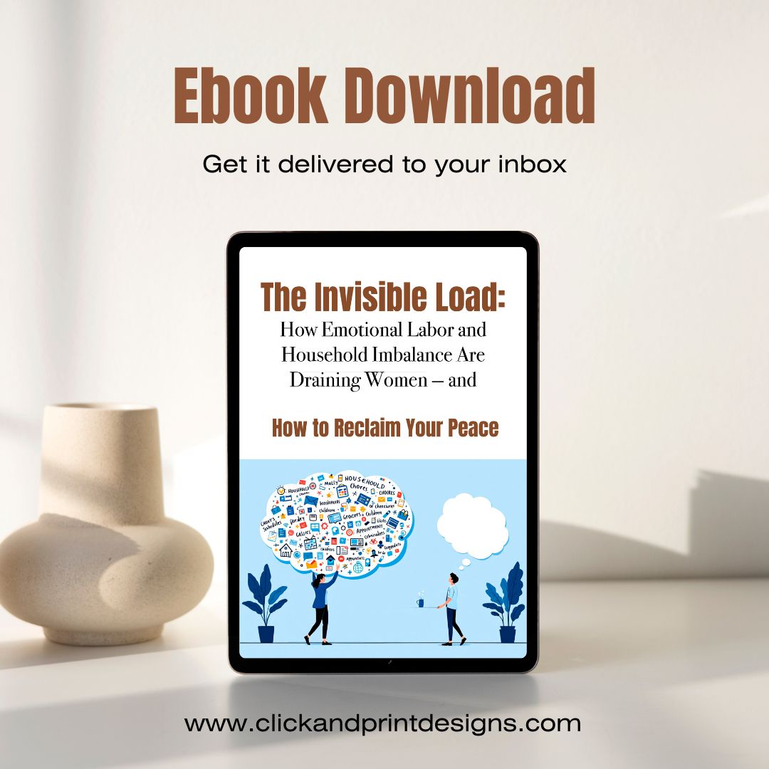 Invisible Work eBook – Emotional Labor, Relationship Imbalance, and Reclaiming Balance for Women – Guide to Mental Load, Emotional Fairness, and Self-Empowerment