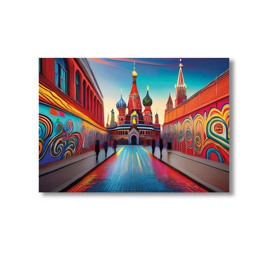 Moscow Wall Art Print Home decor Print, Product