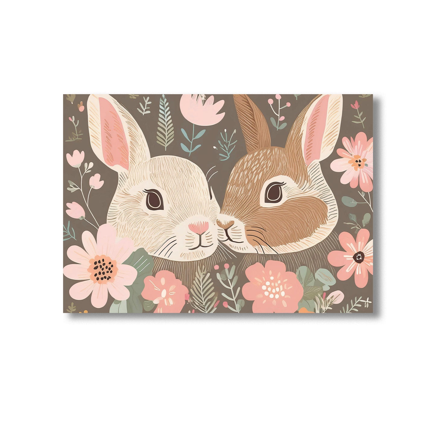 Bunny Nursery Wall Art Print Home decor Poster, Product