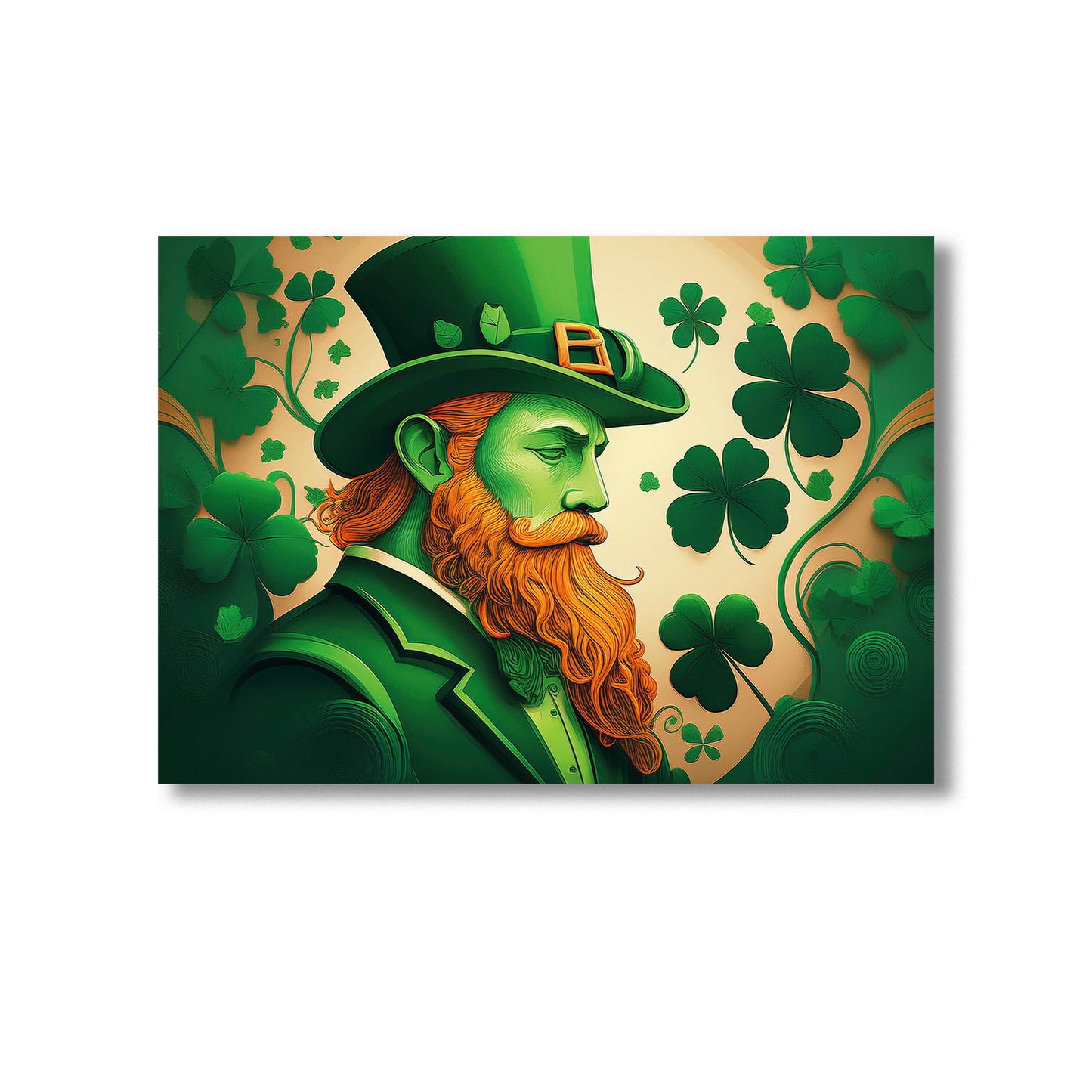 St. Patricks Day Wall Art Print Home decor Poster, Product