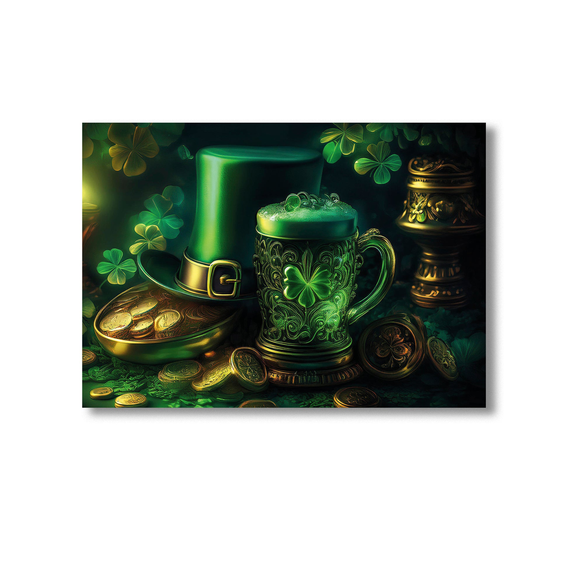 St. Patricks Day Wall Art Print Home decor Poster, Product