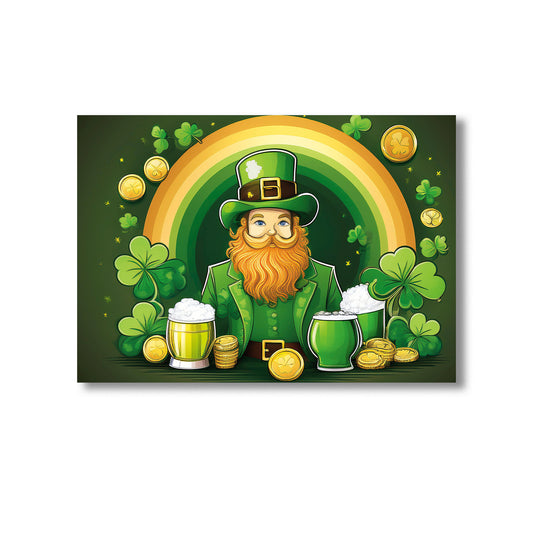 St. Patricks Day Wall Art Print Home decor Poster, Product