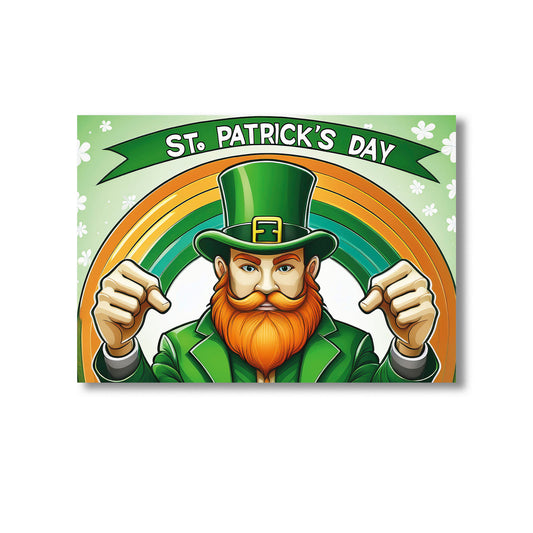 St. Patricks Day Wall Art Print Home decor Poster, Product