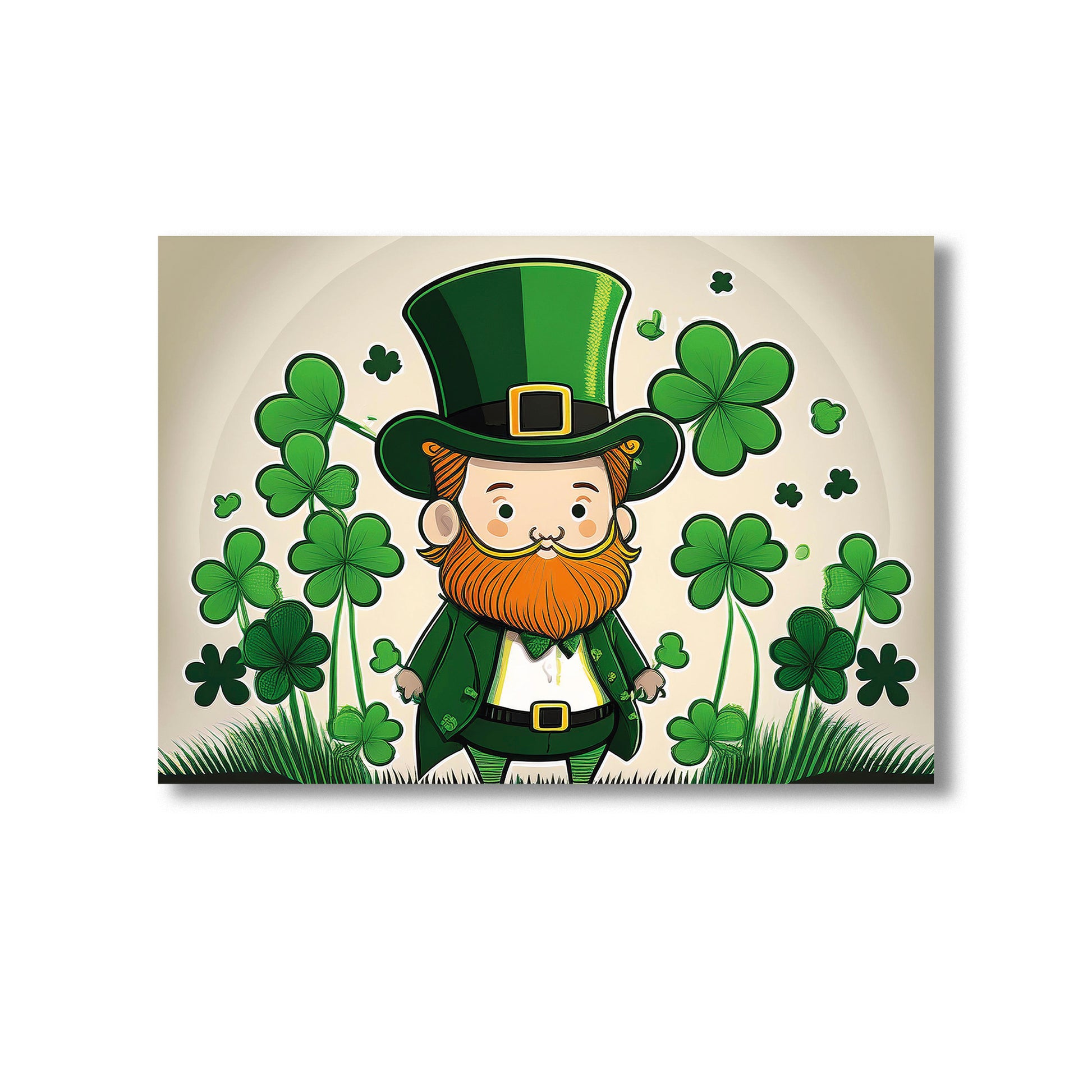 St. Patricks Day Wall Art Print Home decor Poster, Product