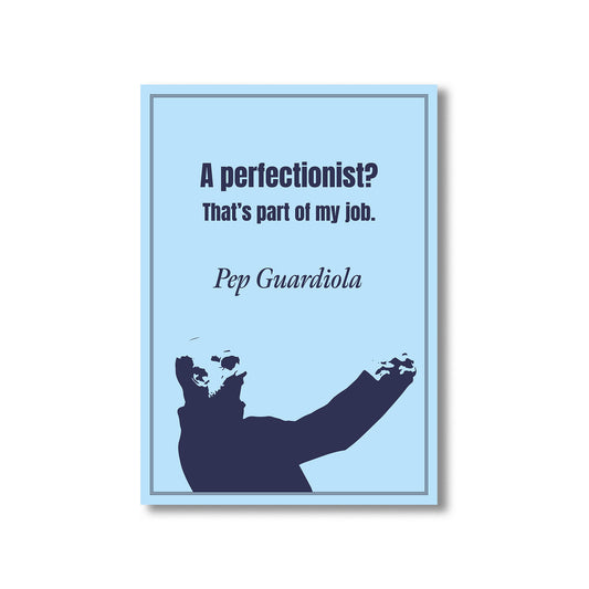 Pep Manchester City Wall Art Print, Product