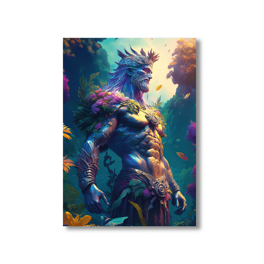 Poseidon Wall Art Print, Product