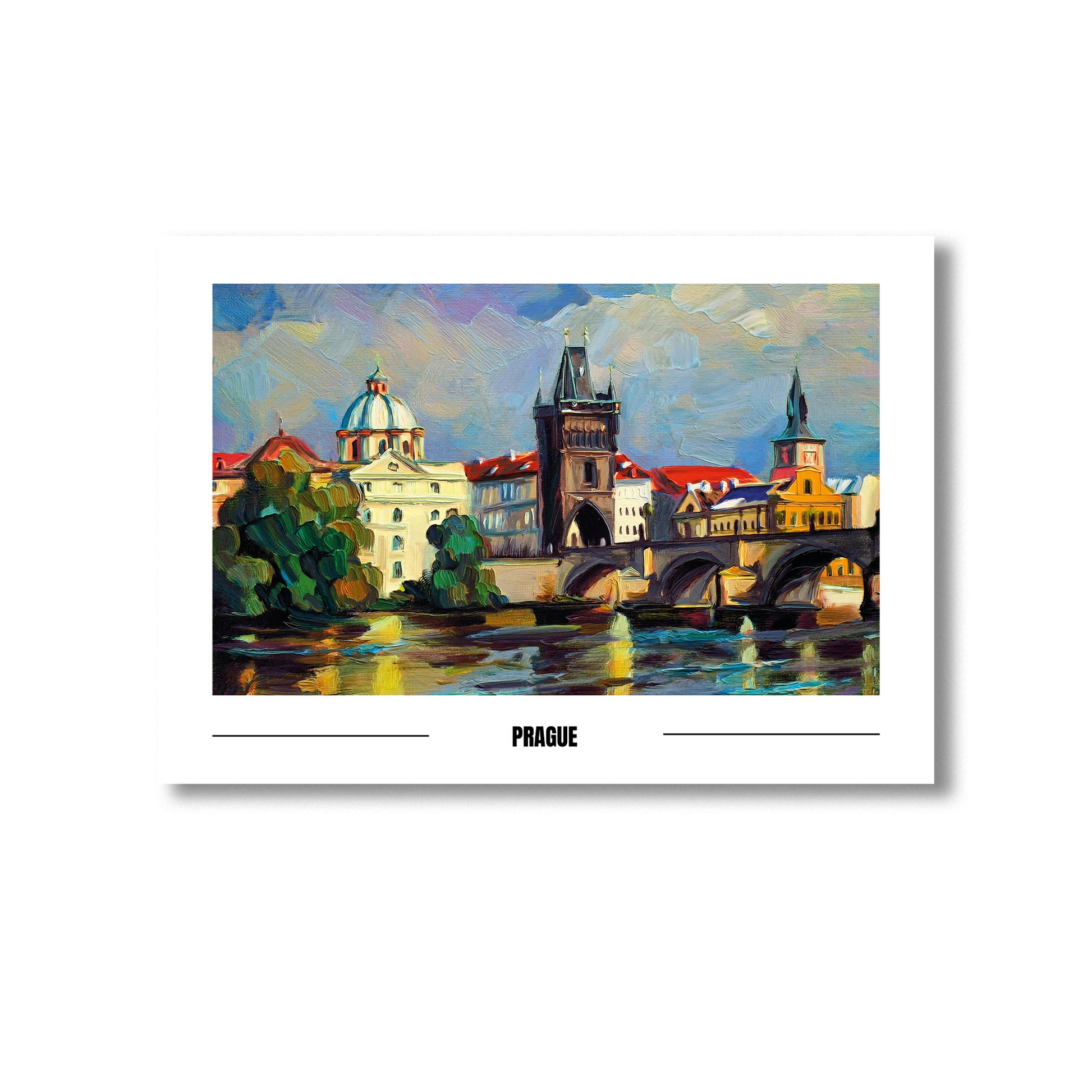 Prague Wall Art Print Home decor Poster, Product