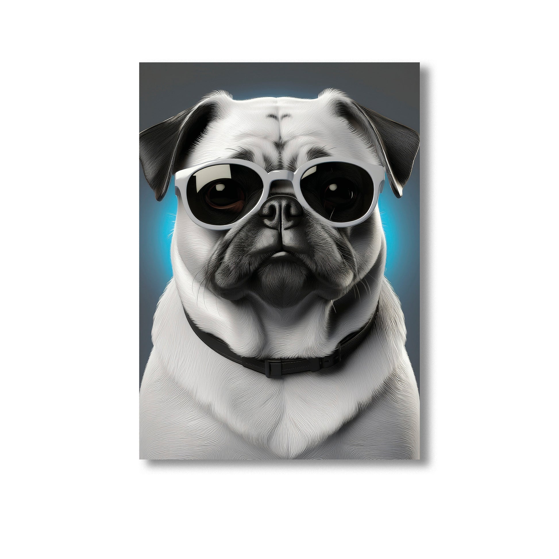 Pug Wall Art Print, Product