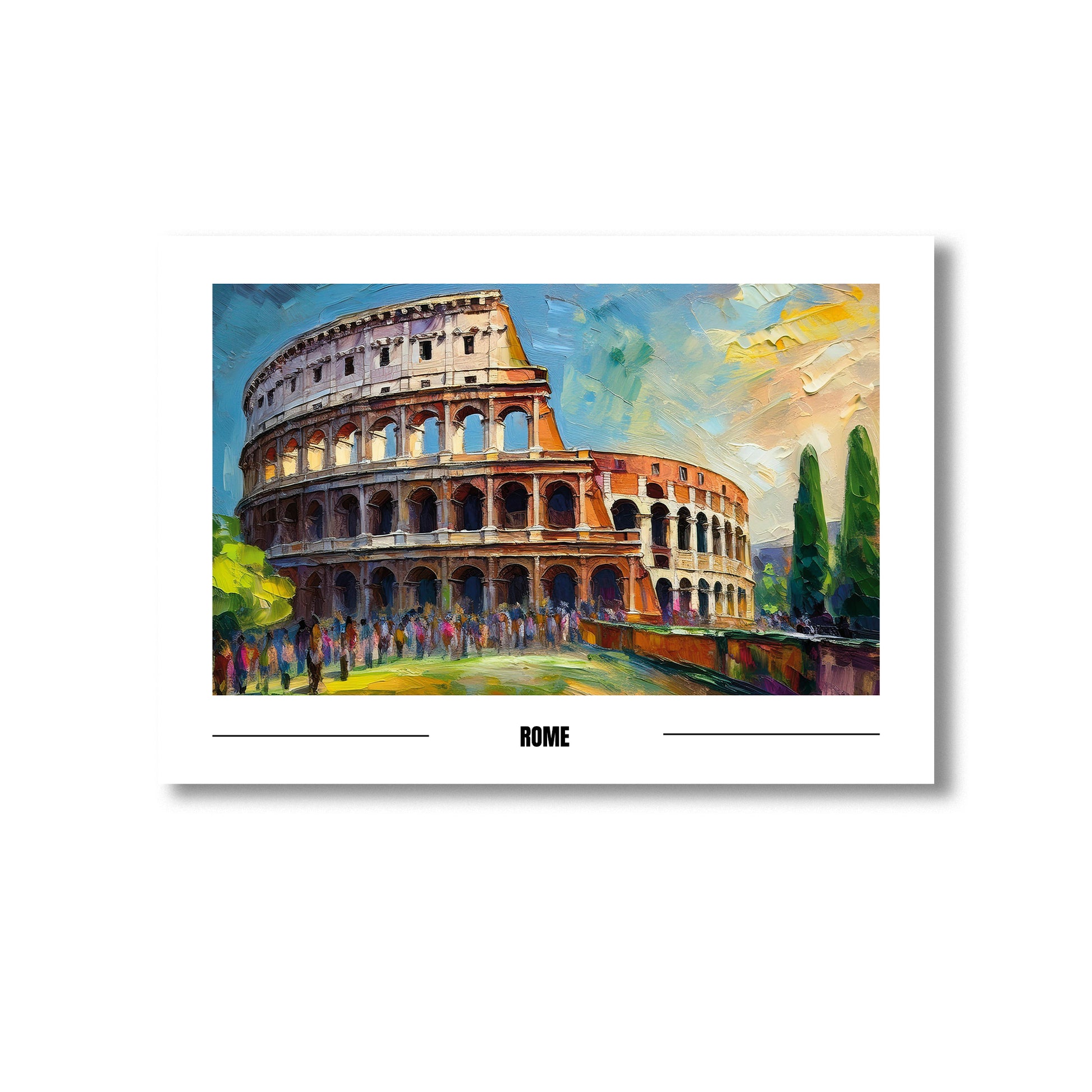 Rome Wall Art Print Home decor Poster, Product