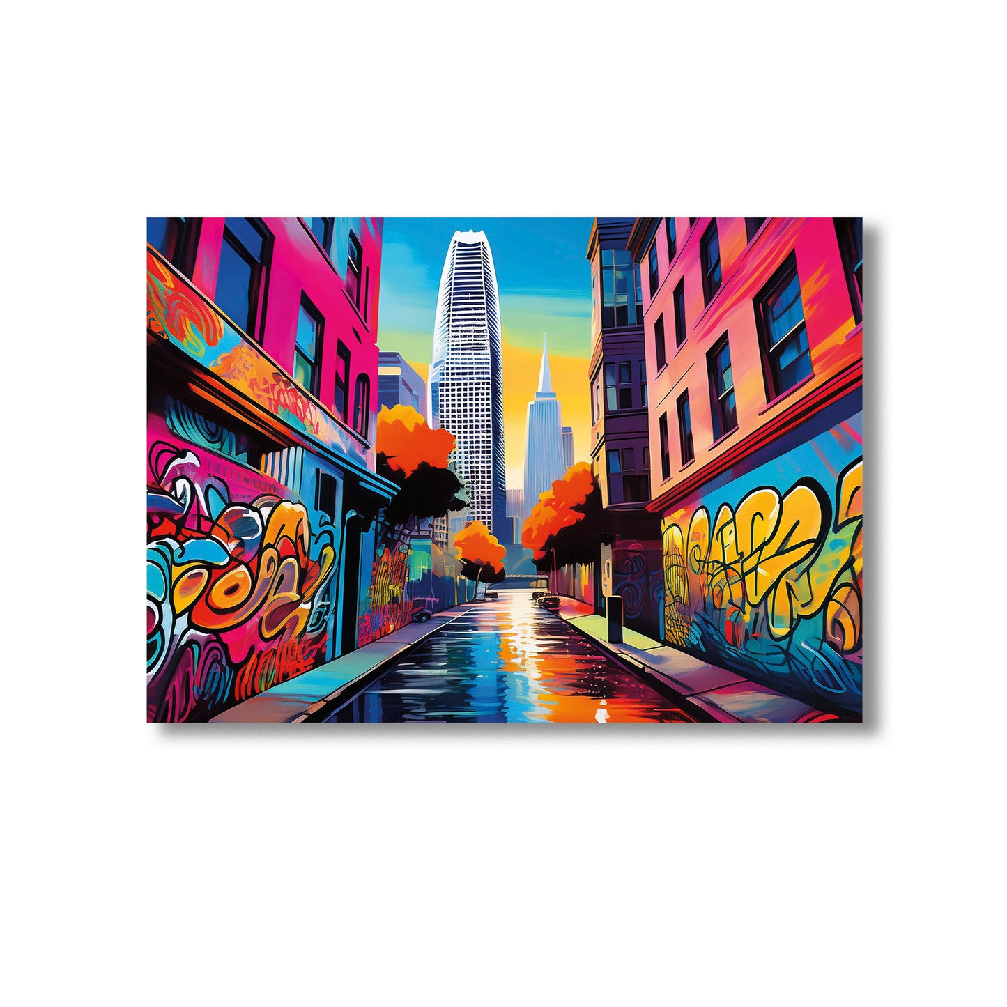 San Francisco Wall Art Print Home decor, Product