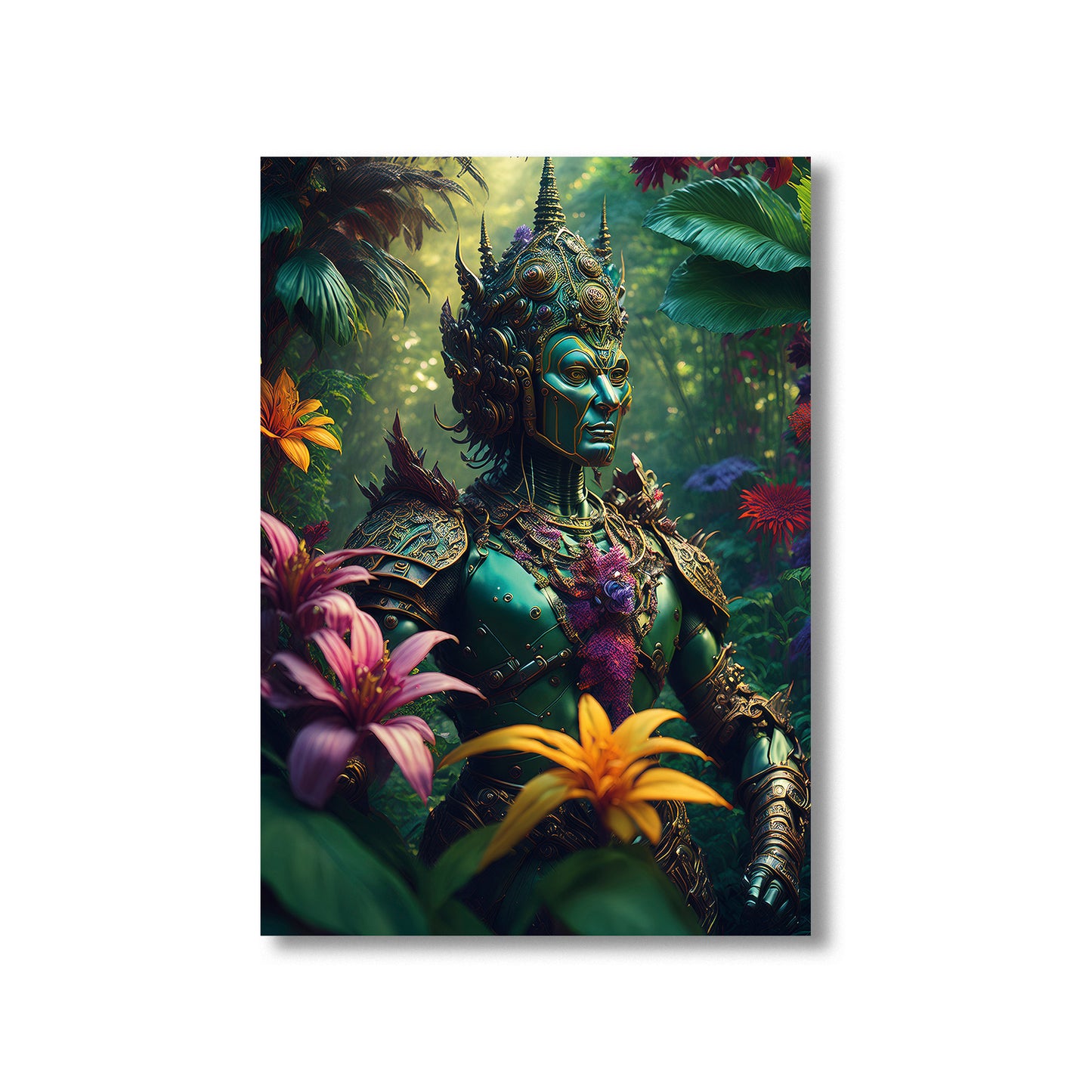 Ancient Thai Wall Art Print, Product