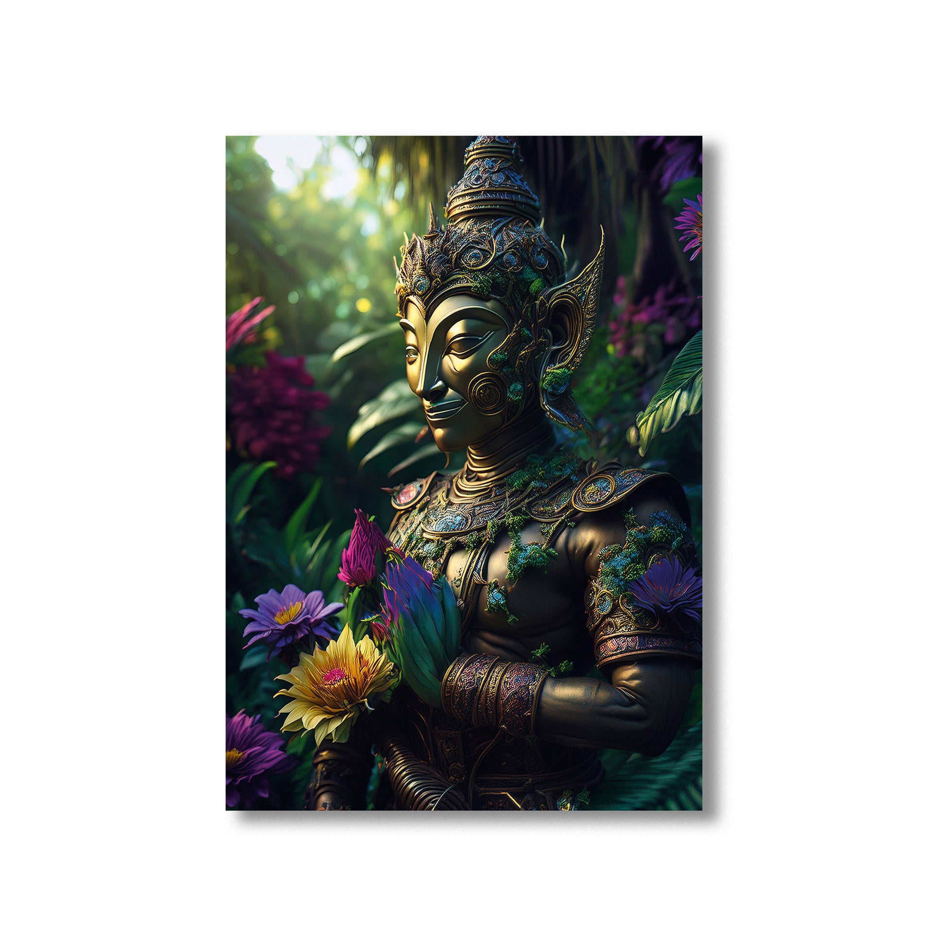 Ancient Thai Wall Art Print, Product
