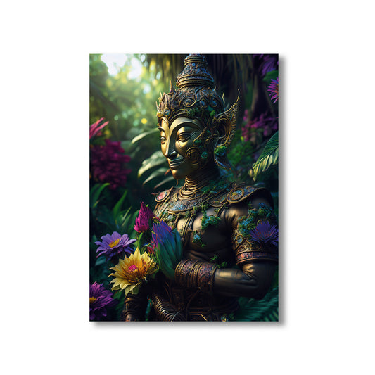 Ancient Thai Wall Art Print, Product