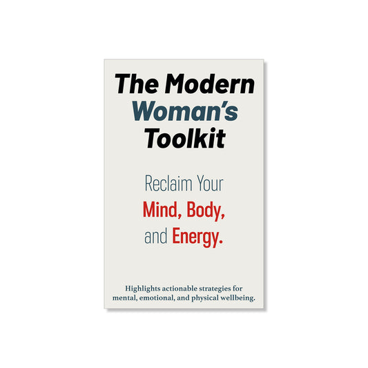 The Modern Woman’s Toolkit eBook cover – Empowering self-care guide for women