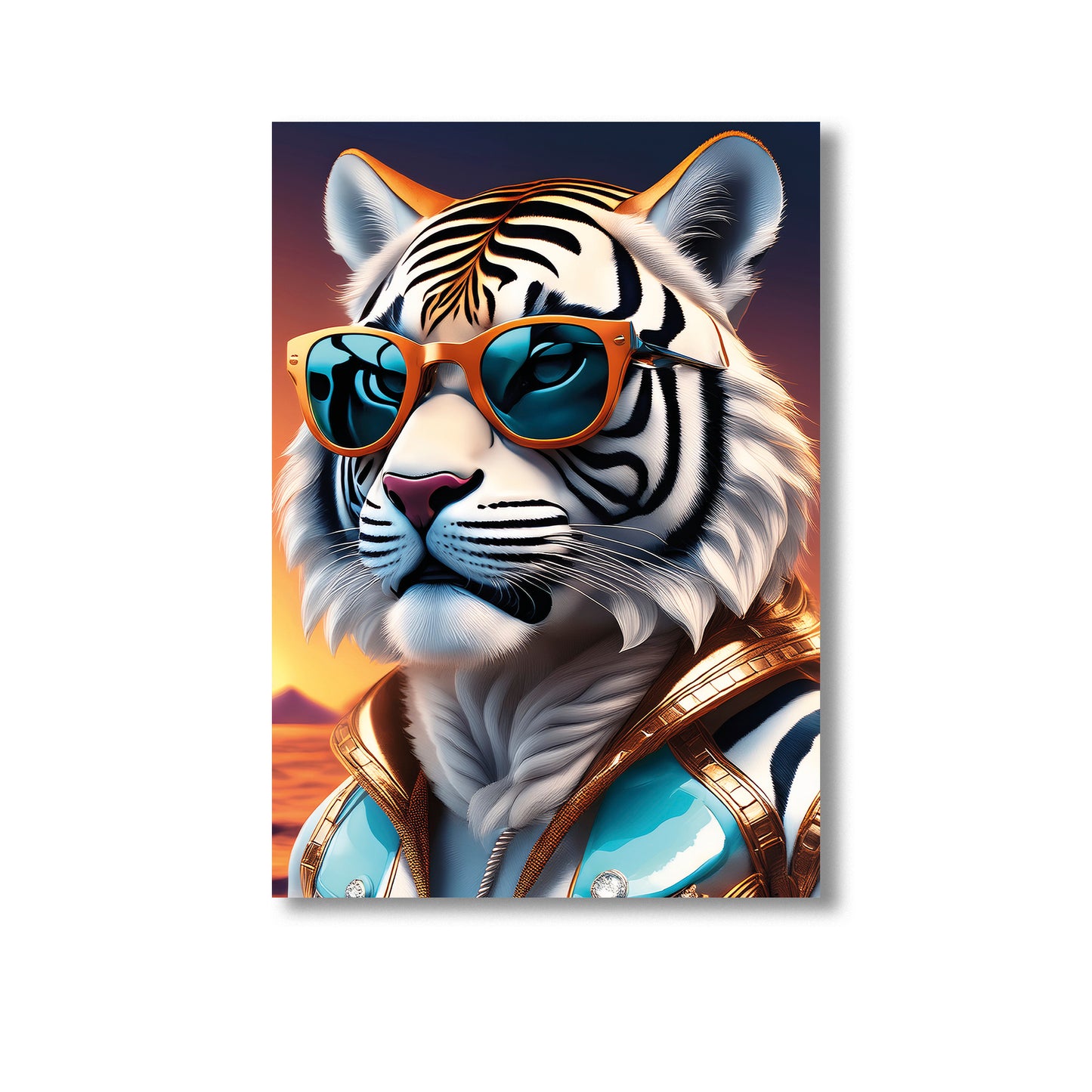 Tiger Wall Art Print, Product
