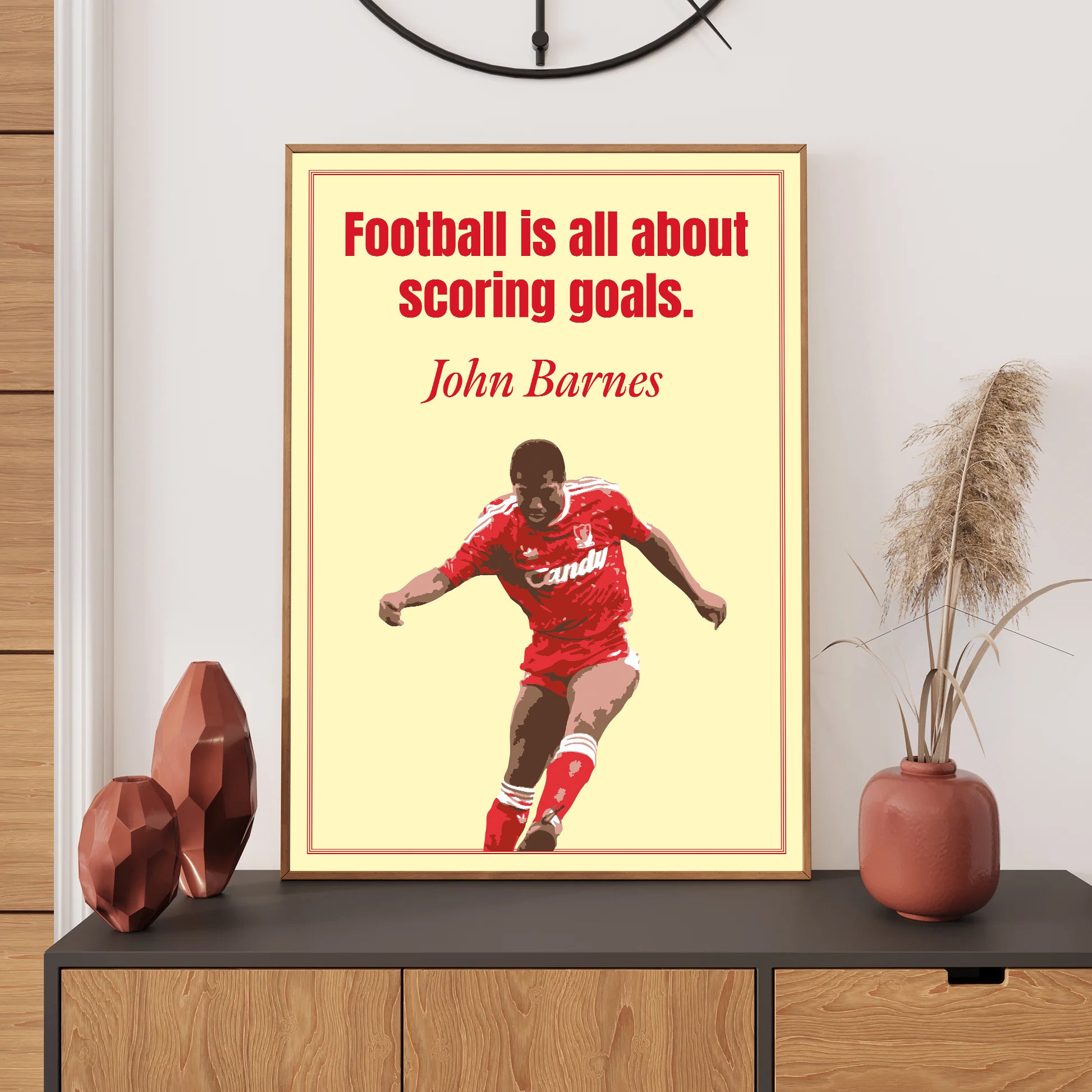 Barnes Liverpool Wall Art Print, Bedroom