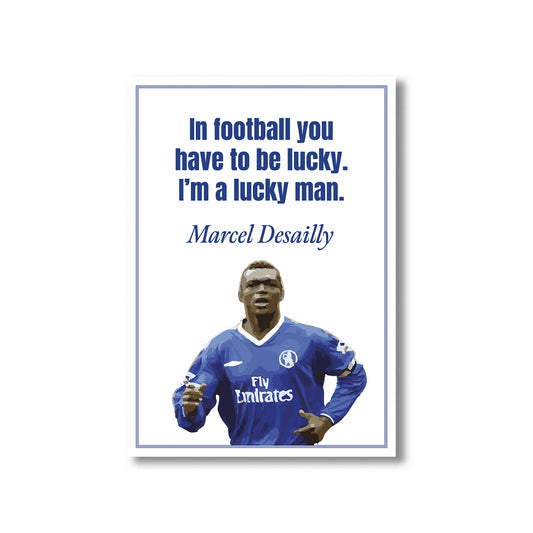 Desailly Chelsea Wall Art Print. Product