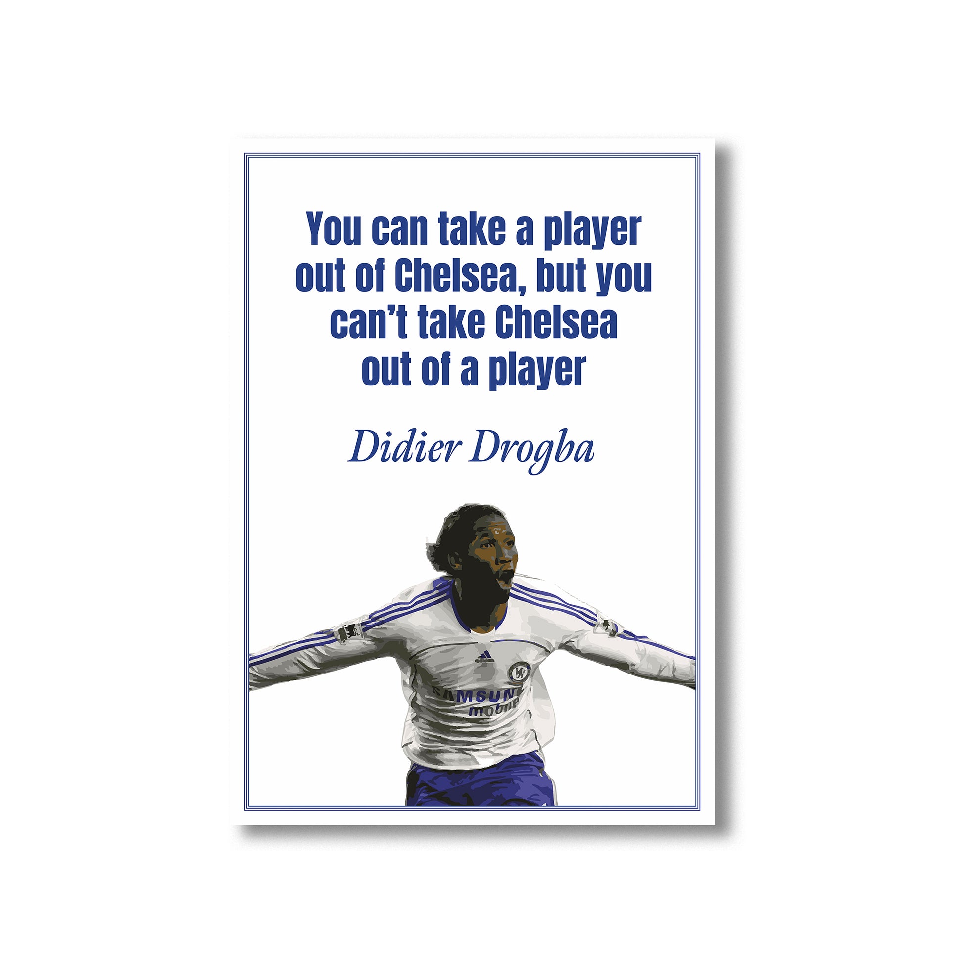 Drogba Chelsea Wall Art Print, Product