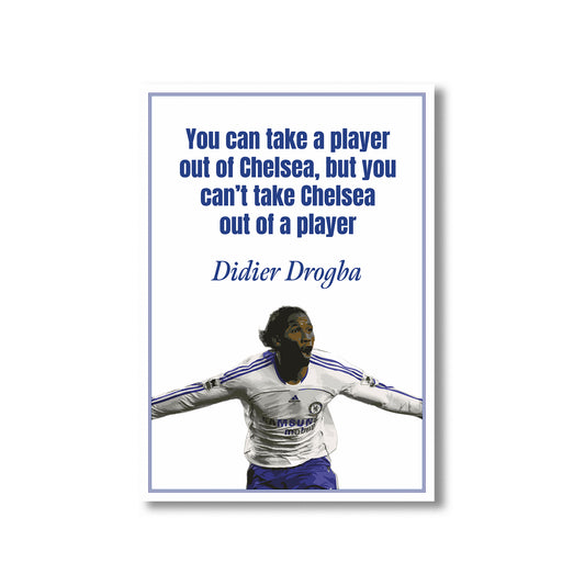 Drogba Chelsea Wall Art Print, Product
