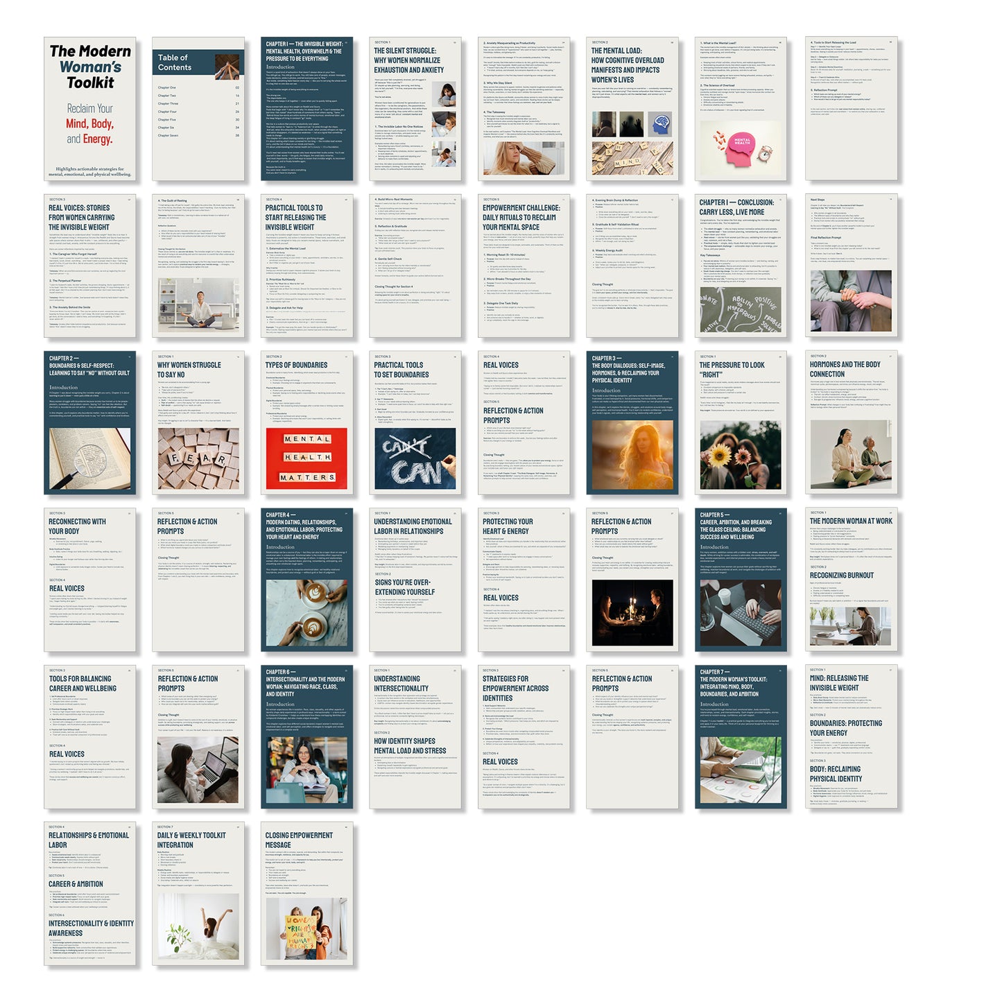 Digital eBook on women’s empowerment, balance, and mental health