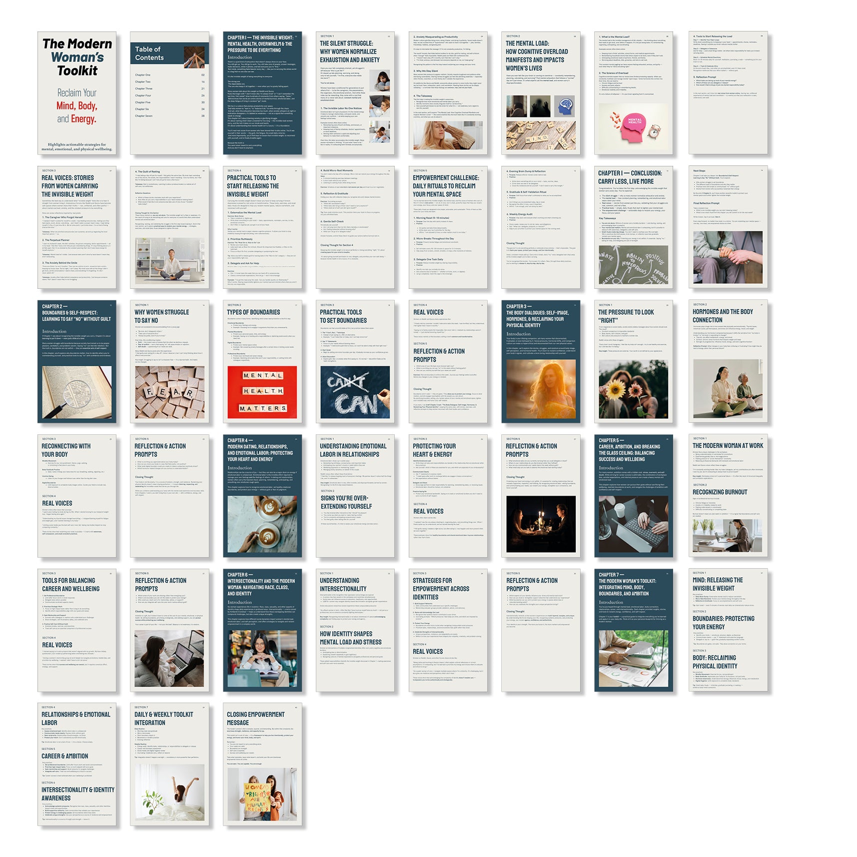 Digital eBook on women’s empowerment, balance, and mental health