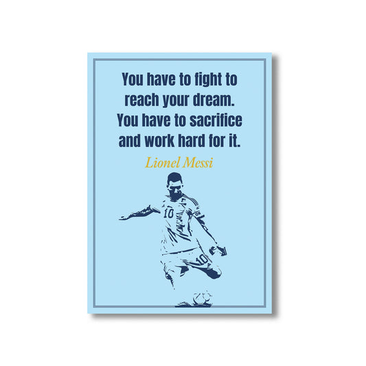 Messi Wall art Print, Product