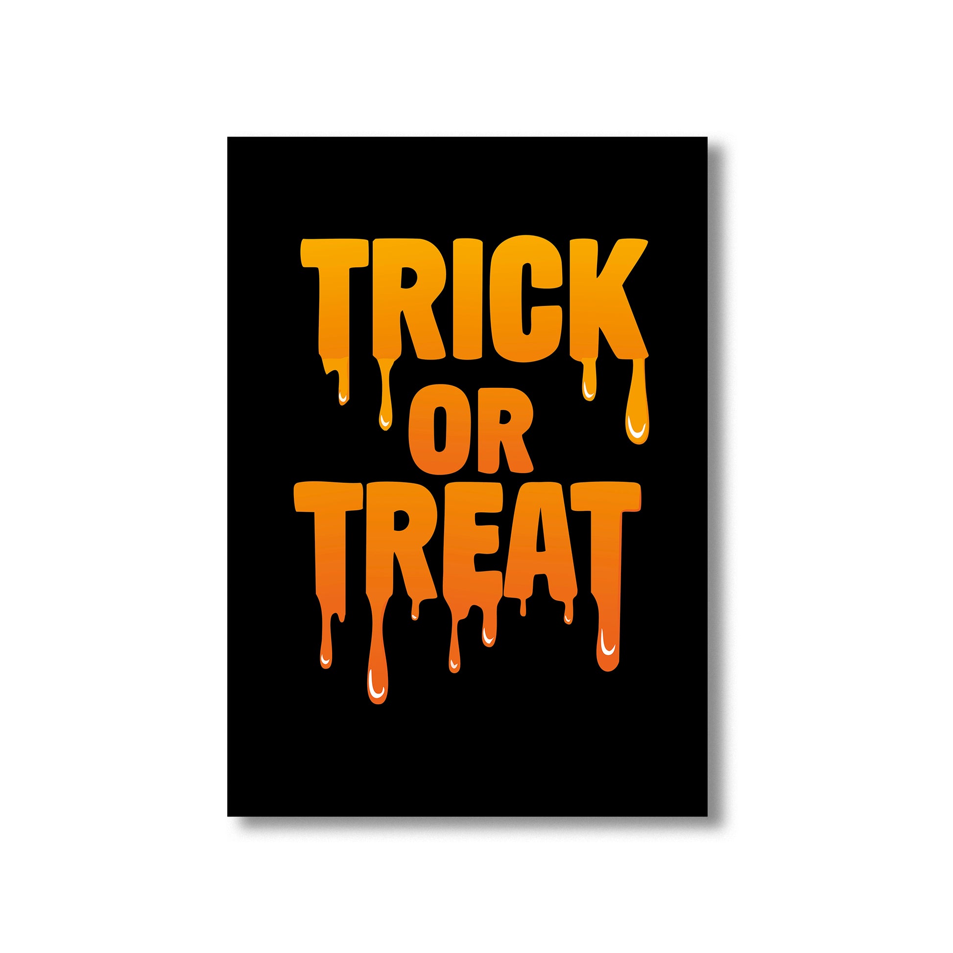 Trick or Treat Halloween wall art digital poster